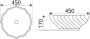 Умывальник CeramaLux NC 423