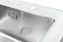 Кухонная мойка ZorG GS 5553 white