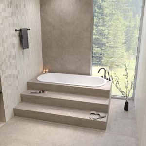 Ванна из искусственного камня Whitecross Jess RAL матовый Solid Surface, 160х71, RAL матовый