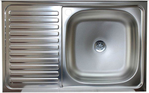 Кухонная мойка Kromevye ЕС 216 D / ЕС 217 D, 60х50, декор