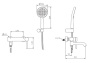 Смеситель для ванны Gappo G3206-3