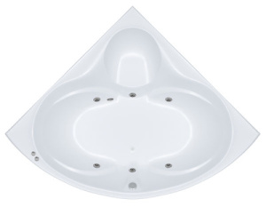 Гидромассажная ванна Triton Сабина базовая Flat, 160х160