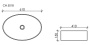 Умывальник CeramicaNova Element CN5018