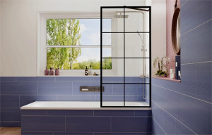 Душевая шторка на ванну Ambassador Bath Screens 16041208 / 16041209, 70х140, прозрачный