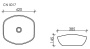 Умывальник CeramicaNova Element CN5017