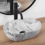 Умывальник Rea Amelia Mini Stone Matt U9109