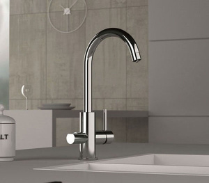 Смеситель для кухонной мойки Remer X Style N792DW / N792DWBG / N792DWBO / N792DWCFP / N792DWDO / N792DWNO / N792DWVO / N792DWXV, хром