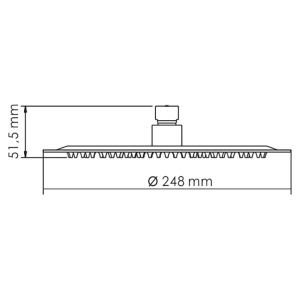 Душевая система Wasserkraft Tauber A6451.297.298.097.121.275.100.276 встраиваемая