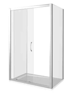 Душевая стенка Good Door Latte SP-100-C-WE боковая