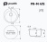 Кухонная мойка Practik PR-M 475, 48х48, черный оникс