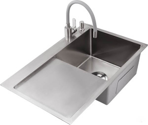 Кухонная мойка Avina HM7848 с коландером и дозатором