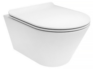 Подвесной унитаз Kerama Marazzi Plaza Modern, белый