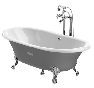 Чугунная ванна Roca Newcast Grey A233650000, 170х85