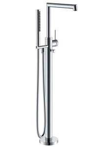 Смеситель для ванны Vincea Rim VTF-2RMCH напольный