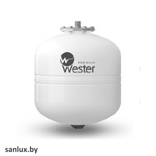 Бак расширительный мембранный для горячего водоснабжения и гелиосистем Wester WDV12 (Россия)
