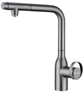 Смеситель для кухонной мойки Paulmark Urban Ur213104-B (GM) с подключением к фильтру воды