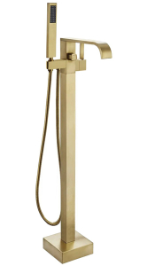 Смеситель для ванны Rea Carat Gold matt REA-B6522 напольный