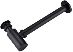 Сифон для умывальника Boheme Black 609-B