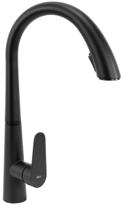 Смеситель для кухонной мойки Rea Ross black REA-B5313