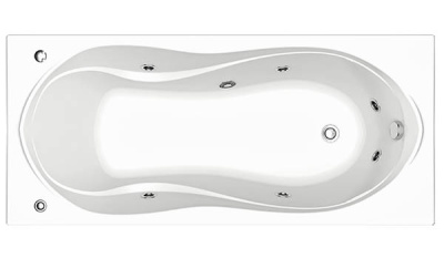 Гидромассажная ванна BAS Ямайка (гидромассаж серия Стандарт)