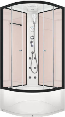 Душевая кабина Domani-Spa Delight 99 high pink capuchino
