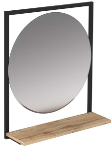 Зеркало 1Marka Grunge Loft круглое дуб вотан