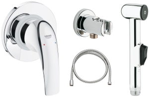 Смеситель встраиваемый Grohe BauCurve 29044000 с гигиеническим душем Trigger Spray 28343000