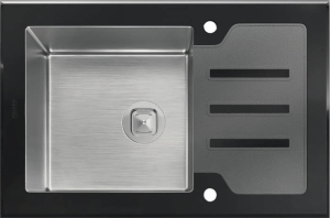 Кухонная мойка Tolero Ceramic Glass TG-660 B