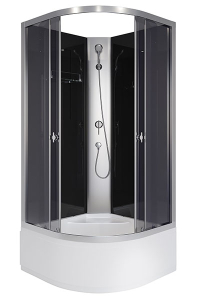 Душевая кабина Niagara Eco E80/40/TN/BK / E90/40/ТN/BK / E100/40/TN/BK