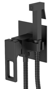 Смеситель встраиваемый Gerhans K15227B с гигиеническим душем