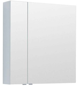 Шкаф-зеркало Aquanet Алвита New 80 белый матовый