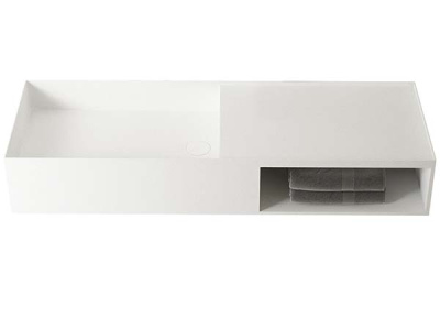 Умывальник Vincea Solid Surface VWB-6S180MW / VWB-6S112MW