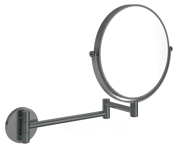 Косметическое зеркало Deante Round Titanium ADR_D811