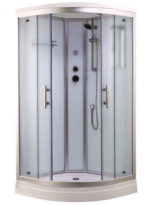 Душевая кабина Timo Standart T-6601 / T-6609 Silver Fabric