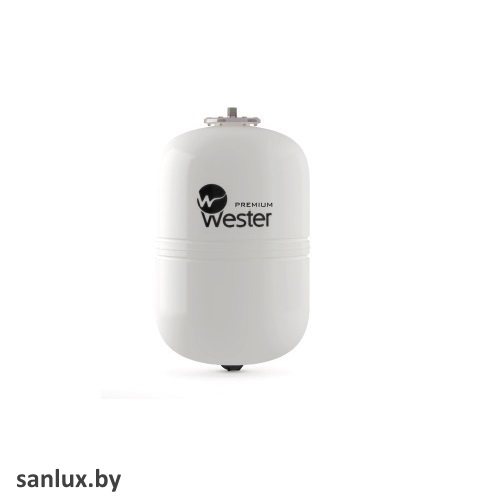 Бак расширительный мембранный для горячего водоснабжения и гелиосистем Wester WDV18  (Россия)