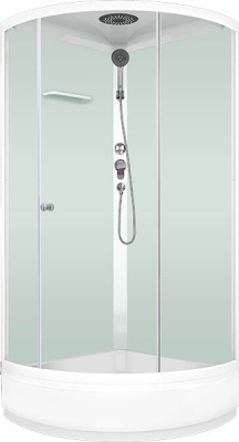 Душевая кабина Domani-Spa Simple 99 mid белая