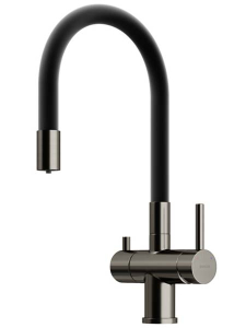 Смеситель для кухонной мойки Sancos Lucia SC4004GG с подключением к фильтру воды