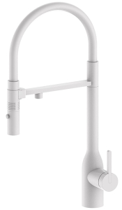 Смеситель для кухонной мойки Paulmark Magneto One Ma213188-WH с подключением к фильтру воды