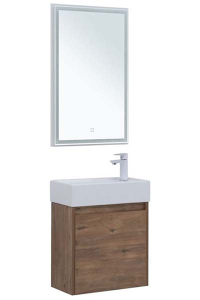 Комплект мебели Aquanet Nova Lite 50 1 дверь дуб рустикальный
