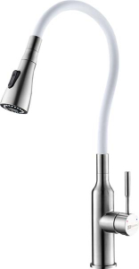Смеситель для кухонной мойки Lemark Expert LM5082S-White