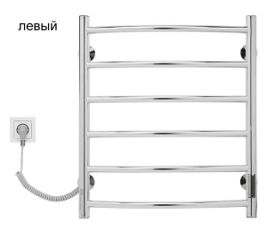 Полотенцесушитель Gloss&Reiter Э2 Л Д6 электрический (таймер)