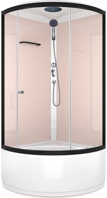 Душевая кабина Domani-Spa Simple high pink capuchino