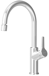 Смеситель для кухонной мойки Damixa Eclipse 310722000 с двухрежимным регулируемым аэратором