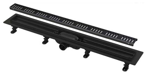 Душевой трап AlcaPlast APZ10 Black 550 / 650 / 750 / 850 / 950