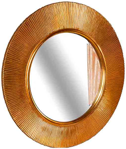 Зеркало Boheme Shine 528-G light золото