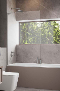 Душевая шторка на ванну Radaway Modo SL Brushed Nickel PNJ II прозрачный