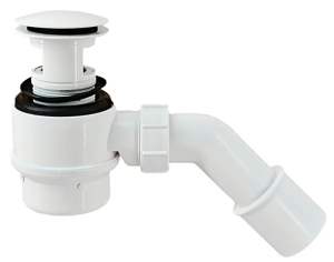 Сифон для ванны McAlpine HC26-IOF-85-WH Click Clack