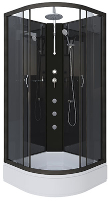 Душевая кабина Niagara Classic NG-6501-14BKTG