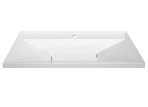 Умывальник Belux Фаворит 850 белый матовый Solid Surface