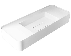 Умывальник Vincea Solid Surface VWB-6S380MW / VWB-6S312MW